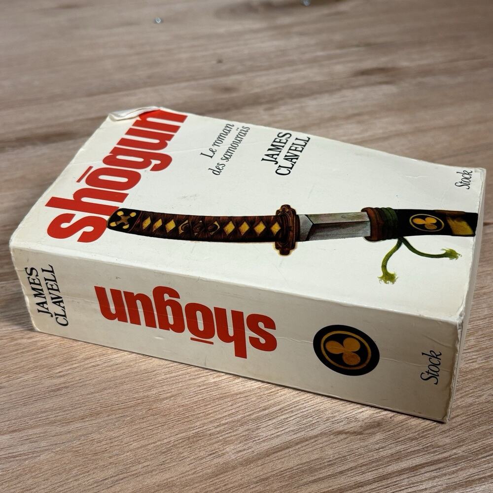 Shogun Novel Of Japan - James Clavell Stock Les roman des 1977 Paperback French